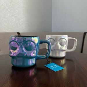Starbucks skull mugs Halloween!